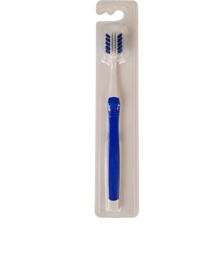 Blue &amp; White Toothbrush (Single Pack)