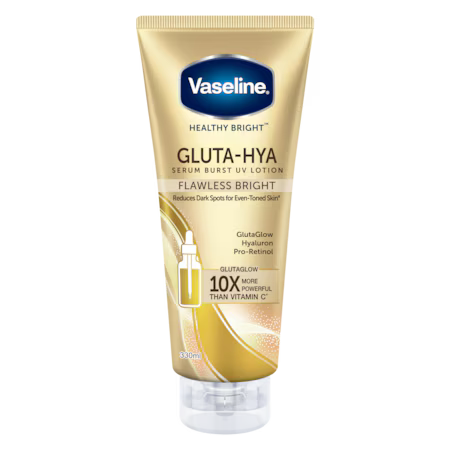 Vaseline Gluta-Hya Serum Burst Lotion Flawless Bright