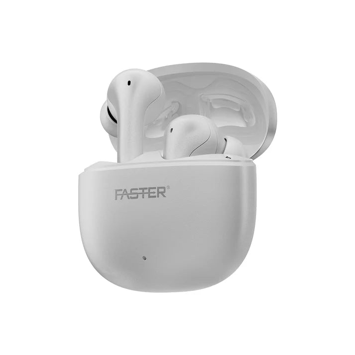 FASTER FUSION - X HYBRID ANC + 6 Mic ENC Earbuds