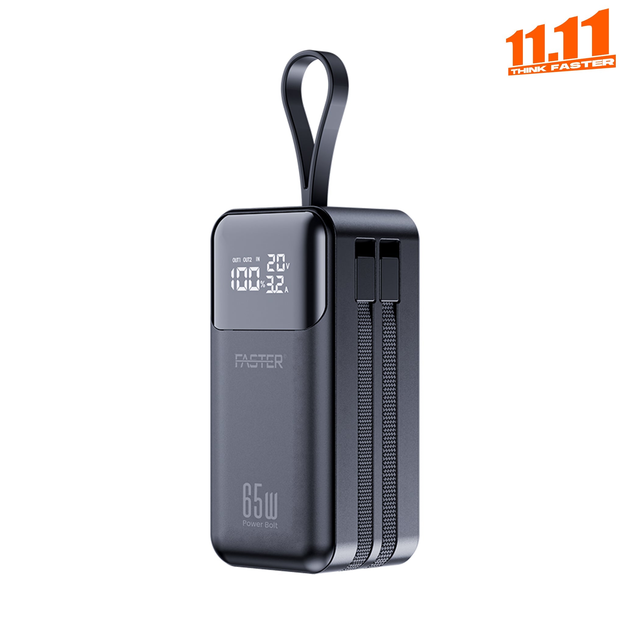 FASTER PD 65W POWER BOLT 20000mAh