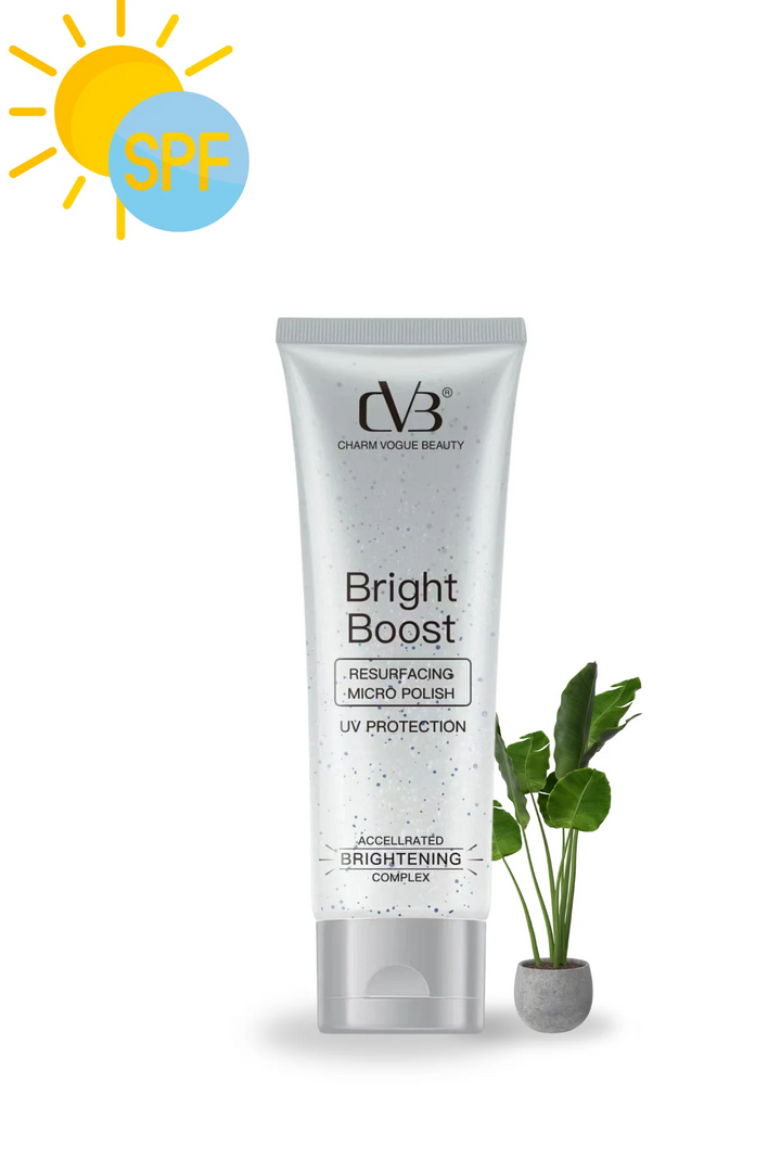 CVB | Bright Boost UV Protection Resurfacing | Micro Polish | Brightening Accelerated Complex | 100g