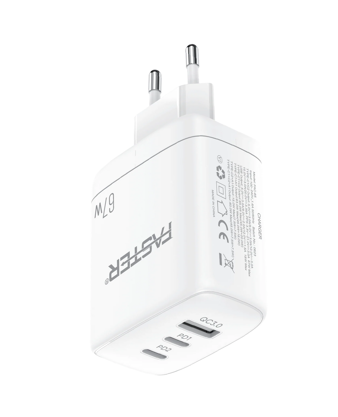 FASTER PD-67W Fast Charger