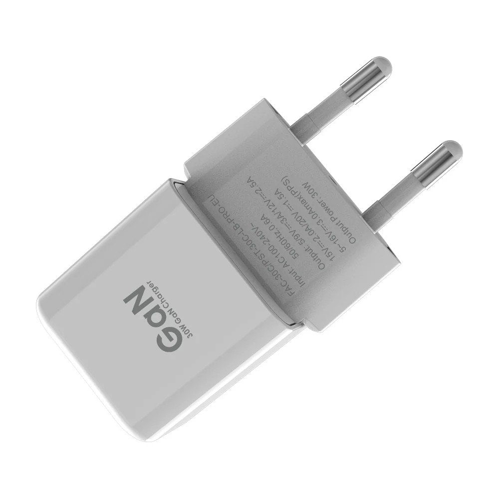 FASTER GaN 30W Smallest PD Super Fast Charger FAC-30C