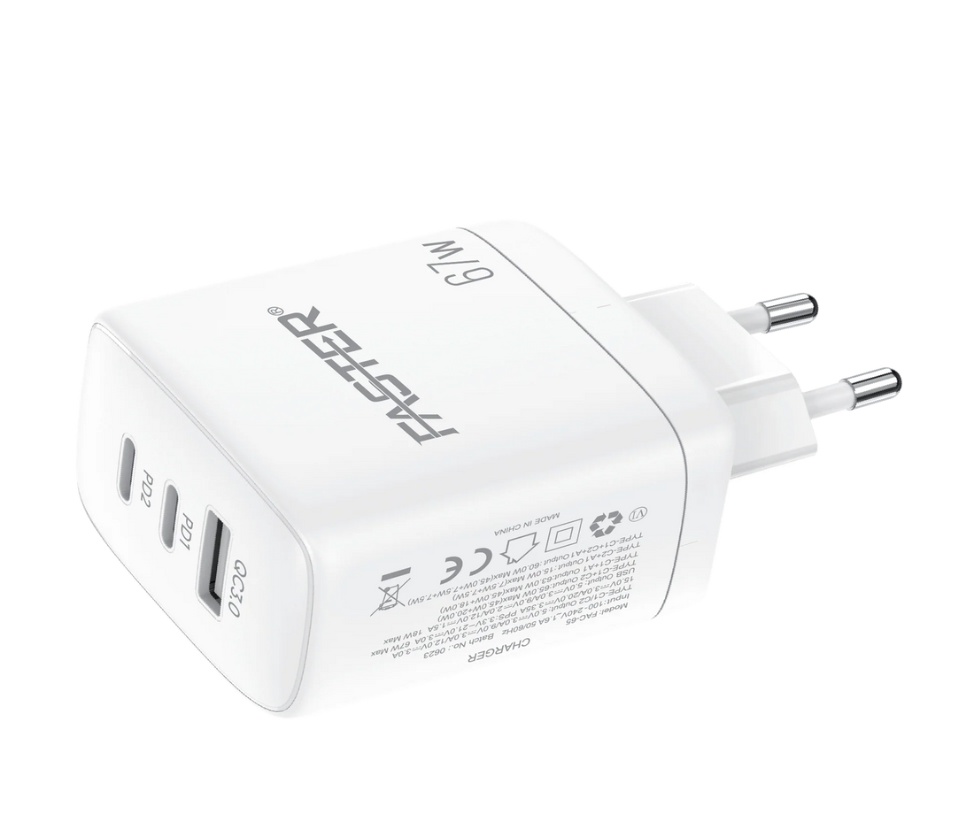 FASTER PD-67W Fast Charger